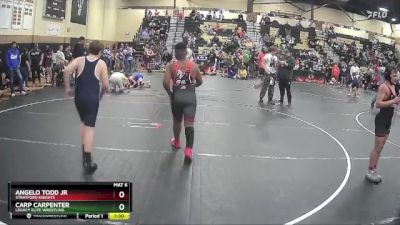 125/140 Round 3 - Angelo Todd Jr, Stratford Knights vs Carp Carpenter, Legacy Elite Wrestling