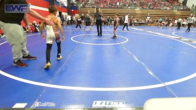 67 lbs Quarterfinal - Major Dunn, Hilldale Youth Wrestling Club vs Cruz Canales, Claremore Wrestling Club