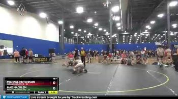 167 lbs Round 5 (6 Team) - Michael Hutchison, Indiana Outlaws 2 vs Max Macklem, Attrition Wrestling