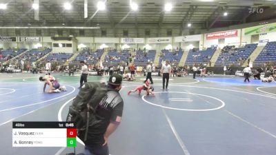 46 lbs Final - Joaquin Vasquez, Duran Elite vs Azerijah Bonney, Pomona Elite