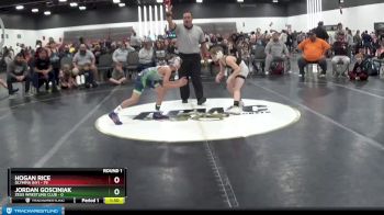 70 lbs Round 1 (8 Team) - Hogan Rice, Olympia (NY) vs Jordan Gosciniak, Zeus Wrestling Club