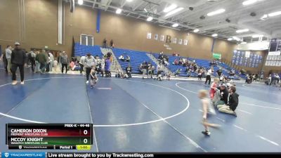 44-46 lbs Round 3 - McCoy Knight, Wasatch Wrestling Club vs Cameron Dixon, Fremont Wrestling Club