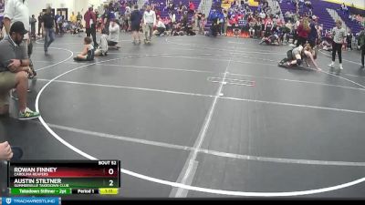 100 lbs Round 5 - Austin Stiltner, Summerville Takedown Club vs Rowan Finney, Carolina Reapers