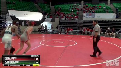 152 lbs Semifinals (8 Team) - Tucker Rudick, Hewitt-Trussville vs Yanik Simon, Huntsville