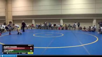 148 lbs Round 1 (16 Team) - Albert Manzini, Doral Academy/Maximum Performance vs Luke Boree, Kame Style