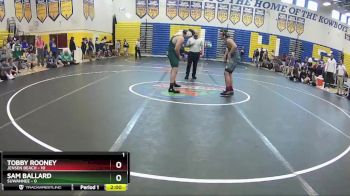 220 lbs Semifinals (8 Team) - Sam Ballard, Suwannee vs Tobby Rooney, Jensen Beach