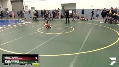 65 lbs X Bracket - Harley Dobbs, Interior Grappling Academy vs Kaleila Miller, Alaska Battle Cats Wrestling Club