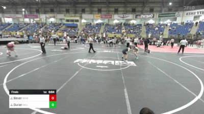 74 lbs Final - Jayce Bever, Bear Cave vs Jaxyn Duran, Valley Bad Boys