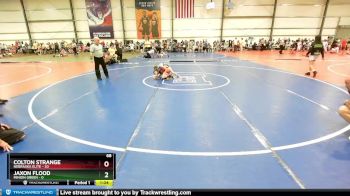 68 lbs Rd# 2 10:30am Friday - Colton Strange, Nebraska Elite vs Jaxon Flood, Minion Green