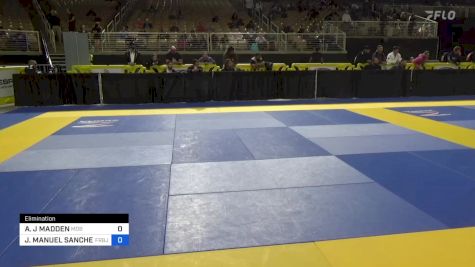 ANDREW J MADDEN vs JORGE MANUEL SANCHEZ FLORES 2024 Pan Jiu Jitsu IBJJF Championship