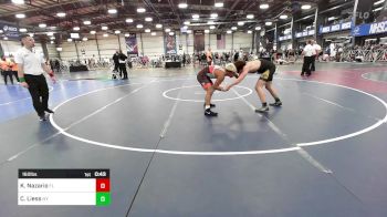 160 lbs Consi Of 16 #2 - Kalias Nazario, FL vs Casey Liess, NY