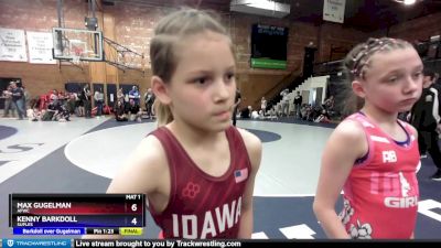 65/70 Round 3 - Kalaya Baxter, Grizzly Wrestling Club vs Bella Kunzler, 208 Badgers