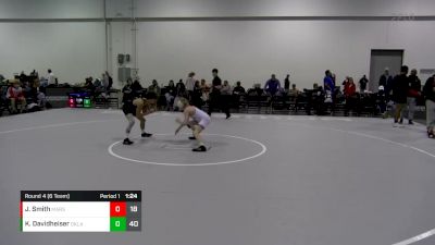 100 lbs Round 4 (6 Team) - Kole Davidheiser, Oklahoma Black Ops vs Jarrett Smith, Kansas Marshals