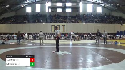 Match - Trevor Jeffries, Wyoming vs Parker Simington, Air Force