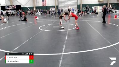 120 lbs Cons. Semi - Ian Giancola, Next Level Training Academy vs Louden Kindsfater, Eaton