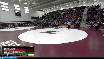 141 lbs Semifinal - Joshua Fuentes Norikiyo, San Francisco St. vs Ethan Leake, Chadron St.