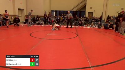 100 lbs Rr Rnd 5 - Coleton Klipa, All American K-8 vs Bodie Raymond, Louisville WC K-8