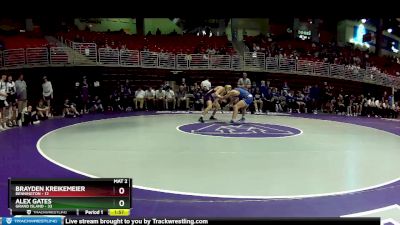 132 lbs Round 4 (6 Team) - Brayden Kreikemeier, Bennington vs Alex Gates, Grand Island