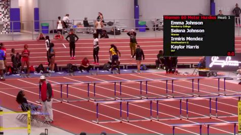 Women's 60m Hurdles, Finals 1