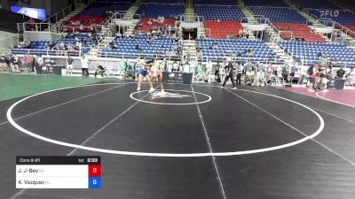 132 lbs Cons 8 #1 - Jasmine Jenkins-Bey, Georgia vs Kayla Vazquez, New Jersey