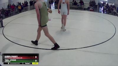 135 lbs Cons. Round 2 - Treu Atkins, Nebraska vs Ahren Finney, Broken Bow Wrestling Club