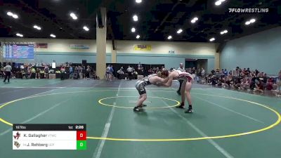 197 lbs Consi Of 16 #1 - Kyle Gallagher, Virginia Tech WC vs Jason Rehberg, Central Florida