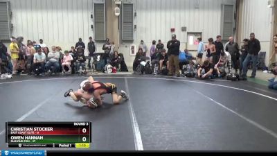 100 lbs Round 3 (8 Team) - Owen Hannah, Diamond Fish vs Christian Stocker, East Coast Elite