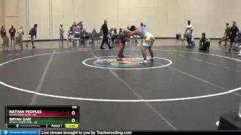 198 lbs Round 1 (6 Team) - Nathan Peoples, Alpha Dogz Elite vs Bryan Gari, Attack Wrestling