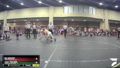 72 lbs Round 1 (4 Team) - Colt Frazier, Missouri Outlaws vs Eli Gentry, Team Palmetto