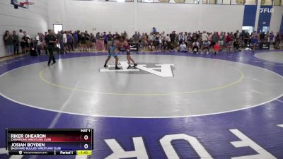 57 lbs Semifinal - Riker Ohearon, Champions Wrestling Club vs Josiah Boyden, Backyard Bullies Wrestling Club