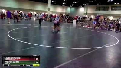 285 lbs Round 3 (6 Team) - Triston White, CLAW vs Layton Schmick, Bubbletown Mat