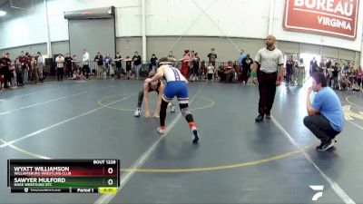 93 lbs Semifinal - Wyatt Williamson, Williamsburg Wrestling Club vs Sawyer Mulford, Noke Wrestling RTC