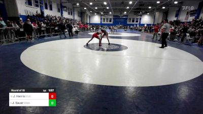 120 lbs Round Of 16 - Jackson Harris, Saint John's vs Jack Sauer, Franklin