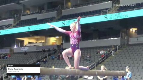 Cady Duplissis - Beam, Champion USA - 2022 Elevate the Stage Toledo presented by Promedica