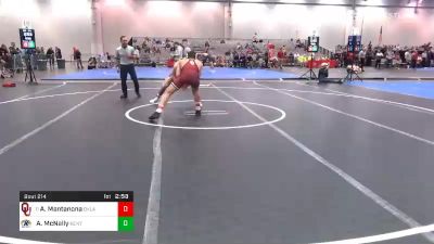 174 lbs Prelims - Anthony Mantanona, Oklahoma vs Andrew McNally, Kent State