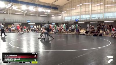 125+130 Cons. Round 2 - Harrison Grant, Bobcat Wrestling vs Alec Sonnier, Ascension Wrestling Club