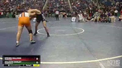 1A 220 lbs Semifinal - Steven Sullivan, Starmount vs Koleson Dooley, Robbinsville