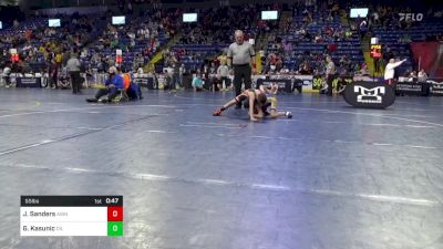 55 lbs Consy 4 - Jack Sanders, Abington Heights vs Griffin Kasunic, Oil City