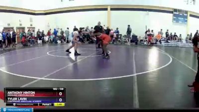 138 lbs Quarterfinal - Anthony Hinton, Highland Wrestling Club vs Tyler Lavin, Contenders Wrestling Academy