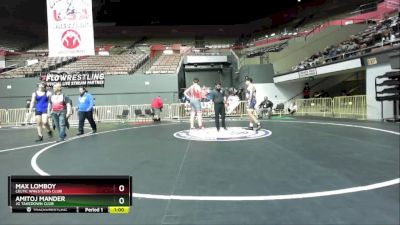 215 lbs Cons. Round 3 - Max Lomboy, Celtic Wrestling Club vs Amitoj Mander, JG Takedown Club