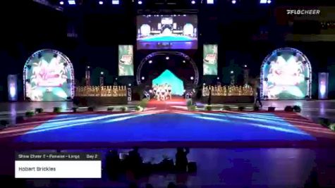 Hobart Brickies [2020 Show Cheer 2 - Peewee - Large Day 2] 2020 Pop Warner National Cheer & Dance Championship