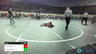 58 lbs 3rd Place - Jack Cisneros, Skiatook Youth Wrestling 2022-23 vs Lucas Armenta Jr., Piedmont