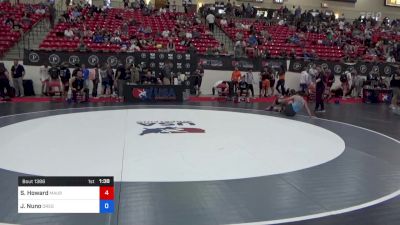 80 kg Rnd Of 64 - Sam Howard, Maurer Coughlin Wrestling Club vs Jonathan Nuno, Oregon