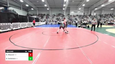 285 lbs Round Of 64 - Kolton Weaver, WV vs Brandon Goldstein, NY