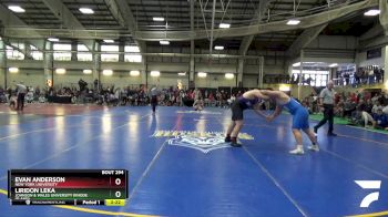 285 lbs Cons. Semi - Liridon Leka, Johnson & Wales University (Rhode Island) vs Evan Anderson, New York University