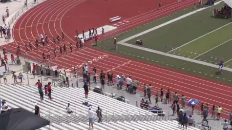 Youth Girls' 100m 2023 Aau Regional Qualifier 19, Finals 1 - Age 11