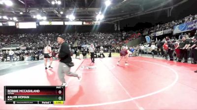 3A 220 lbs Cons. Round 2 - Robbie McCashland, Teton vs Kaleb Homan, Buhl