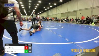 160 lbs Semifinal - Jack Lusk, Untouchables 12u Blue vs Shipley Simmons, Shelton Wrestling Academy 12U