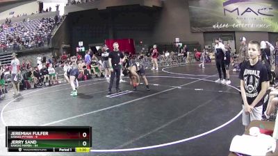 160 lbs Round 3 (4 Team) - Jeremiah Fulfer, Kansas Python vs Jerry Sand, Kansas Mamba