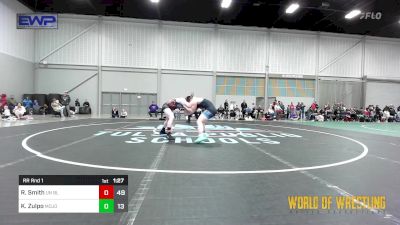 180 lbs Rr Rnd 1 - Ryker Smith, Untouchables 14U Blue vs Kyle Zulpo, MOJO 14u